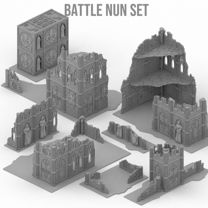 40k Tournament-Ready: Folding Terrain (28-Piece Set)