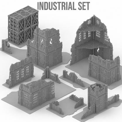 40k Tournament-Ready: Folding Terrain (28-Piece Set)