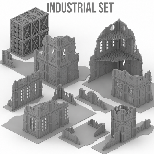 40k Tournament-Ready: Folding Terrain (28-Piece Set)
