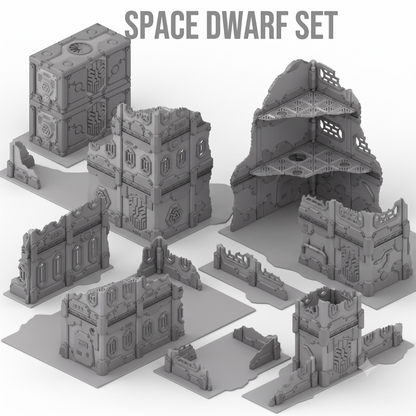 40k Tournament-Ready: Folding Terrain (28-Piece Set)